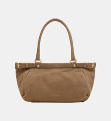 Grand Sac Lune En Cuir Vanessa Bruno