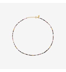 Collier doré améthyste - JERI Caroline Najman