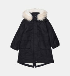 Parka avec logo imprimé Diesel Kids