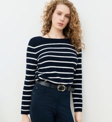 Pull mpierrick - Motif rayures - Coton Caroll