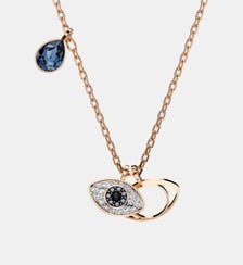 Pendentif Symbolica, Œil, Doré à l’or rose 18 carats (750/1000) Swarovski