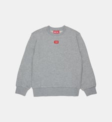 Sweat-shirt à col rond avec logo Diesel Kids