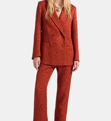 Blazer Jagger Animalier Rust La DoubleJ