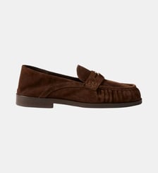 Mocassins suede chocolat Claudie Pierlot