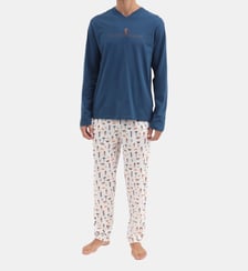 Pyjama en jersey de coton - Toucankamon Arthur