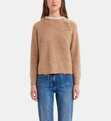 Pull en mohair à col fantaisie - RYLA Pablo
