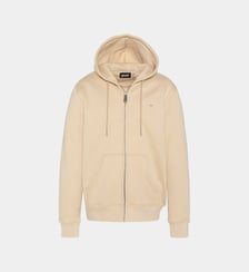 Sweatshirt zippé à capuche Schott