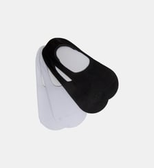 Lot de 2 Paires de Protèges-Pieds Baskets Basique Coton Dim