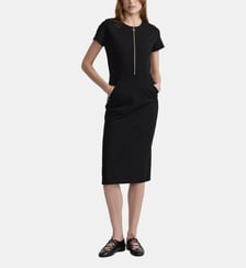 robe midi zippée Agnès b.
