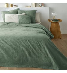 Dessus de lit coton jacquard La Redoute Interieurs