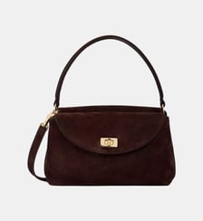 Mini sac en suède Sandro