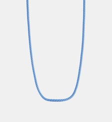 Collier corde bleu Les Néréides