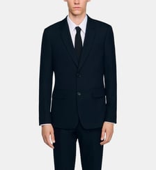 Veste de costume slim en laine Sandro