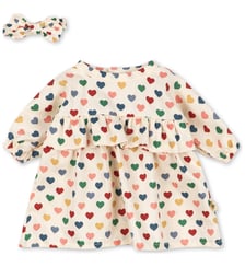 Robe et bandeau pour poupée Konges Slojd