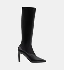 Todd - Bottes En Cuir Nappa Stretch Noir Parallèle