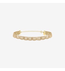 Collier choker doré Daphné - LACE Caroline Najman