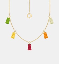 Chaîne avec Ours d'or multicolores Thomas Sabo
