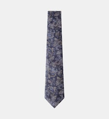 Cravate Paisley En Soie Hackett London