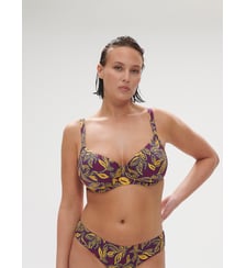 Haut de maillot de bain avec armatures - Imprimé Violet Agadir Simone Pérèle