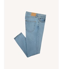 Jean coupe fuselée coton DENIM TAPERED Faguo