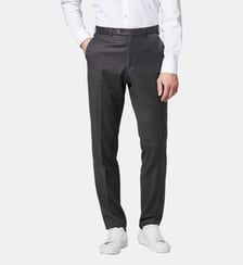 Pantalon de costume en laine regular Per-V Digel