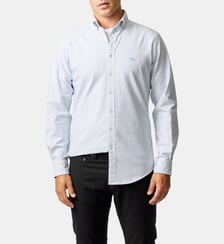 Chemise coupe sportive en coton oxford 5 à carreaux Gunn Rodd & Gunn