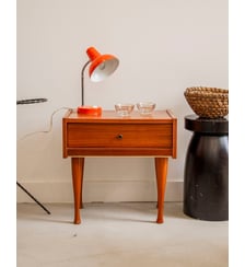 Table de chevet au design sobre Maïa N°1475- Produit chiné Debongout