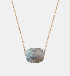 Collier, labradorite, or jaune Morganne Bello