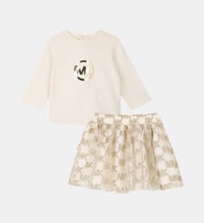 Ensemble tee-shirt et jupe Michael Kors Kids