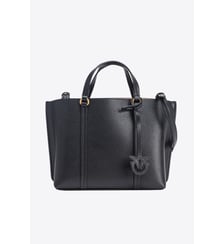 Grand cabas en cuir foulonné Pinko