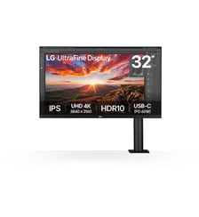 Ecran PC 4K 32UN880K-B.AEU UltraFine IPS 32'' UHD 4K HDR10 USB-C 60W Lg