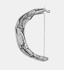 broche Clair De Lune en laiton Agnès b.