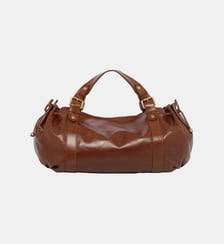 Sac à main en cuir effet froissé - 24H Gerard Darel