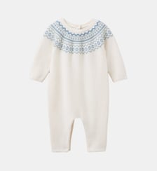 Combinaison en tricot jacquard Bébé Cyrillus