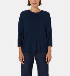 Pull ample à col rond en cachemire - ERLINE Gerard Darel