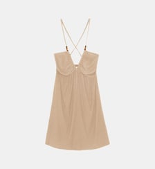 Robe courte évasée uni RAWEN La Petite Etoile