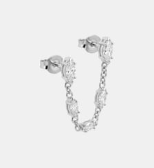 Boucle d'oreille Diane Argenté GBO1898-W Gena