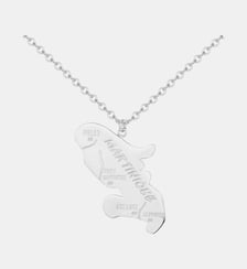 Collier Martinique Argent en Acier Phebus