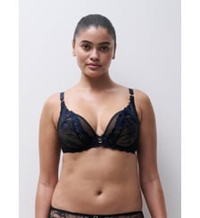Soutien-gorge emboîtant avec dentelle de Leavers Chantelle