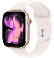 Montre connectée 42mm Alu Or Rose Serie 11 S/M Apple