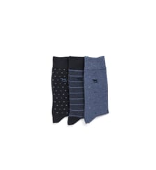 Lot de 3 paires de chaussettes en coton Seafcliff Rodd & Gunn