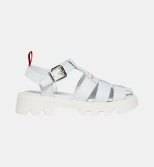 Sandales fisherman avec logo Marni