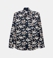 Chemise Pop fleurie coton Serge Blanco