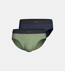Pack de 2 Slips d'homme en Coton Modal Impetus