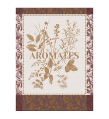 Torchon Épices & Aromates 100% coton Le Jacquard Francais