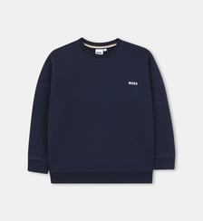 Sweat-shirt col rond uni BOSS Kidswear