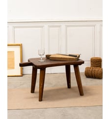 Table basse planche à découper Léonie N°1051- Produit chiné Debongout
