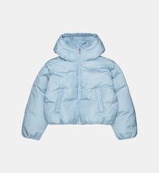 Veste matelassée avec logo imprimé Diesel Kids