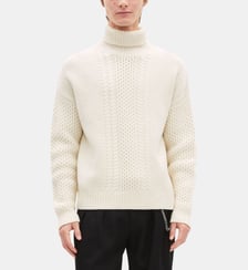 Pull torsadé en laine The Kooples