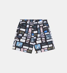 Short de bain imprimé Agnès b.